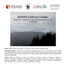 In Vest 2.2.0 User's Guide Cover
